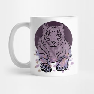 Purple tiger Mug